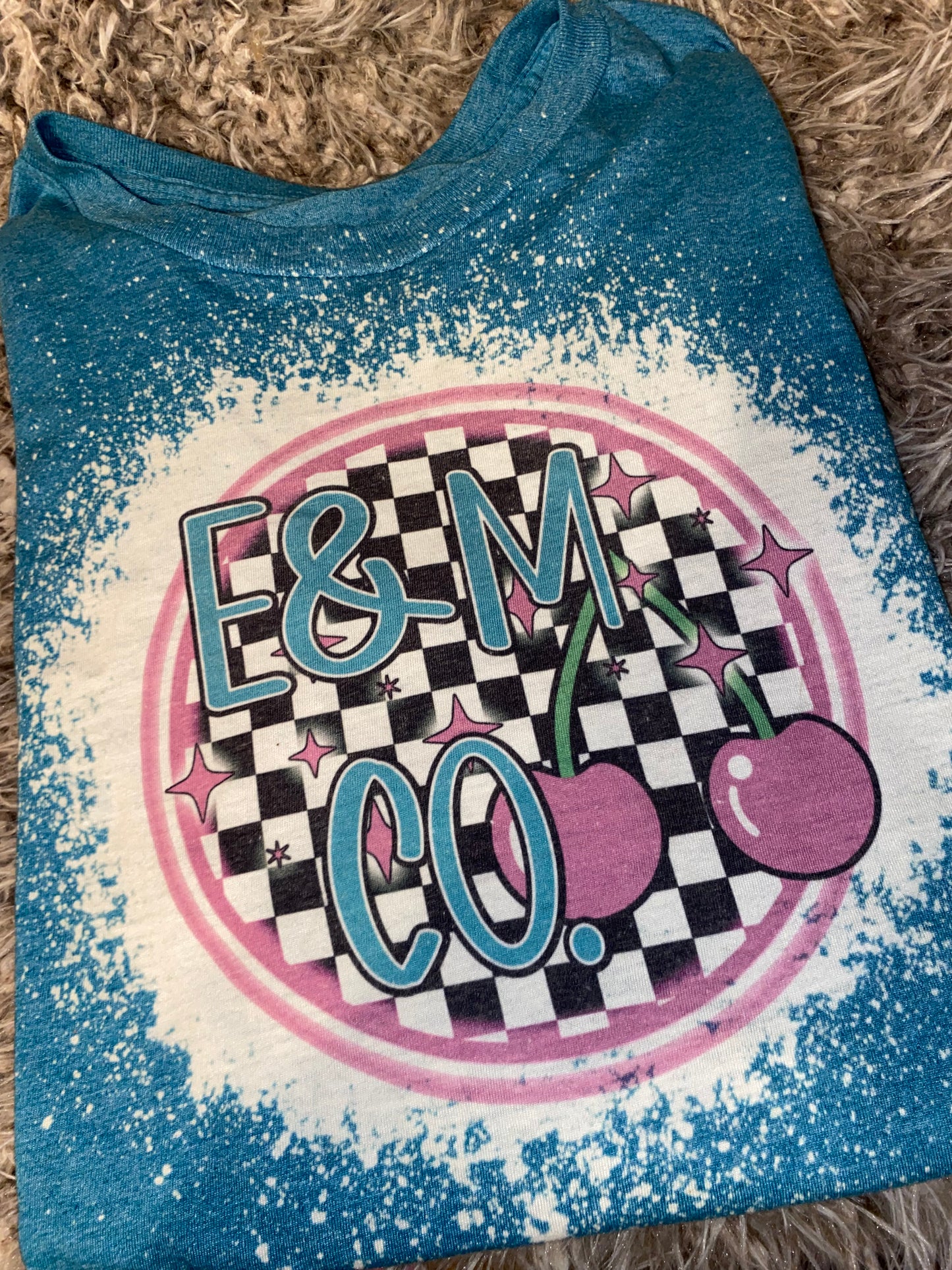 E&M logo tshirt