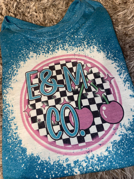 E&M logo tshirt