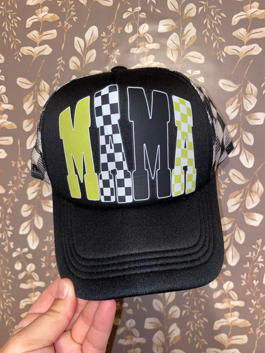 Black Mama Trucker Hat